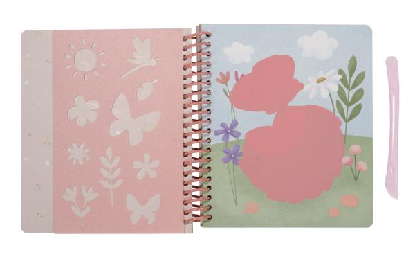 Kratzbuch Rosa & Freunde I Little Dutch