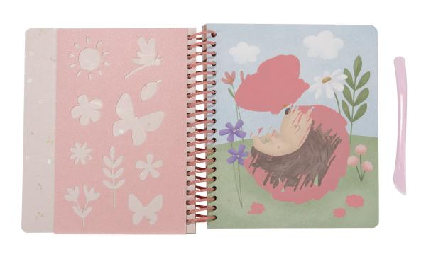 Kratzbuch Rosa & Freunde I Little Dutch