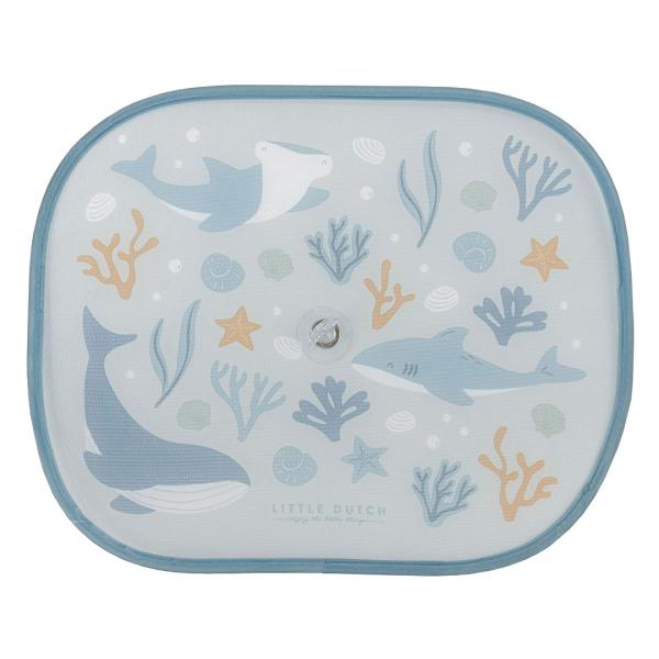 Little Dutch Auto Sonnenblenden blau Ocean Blue