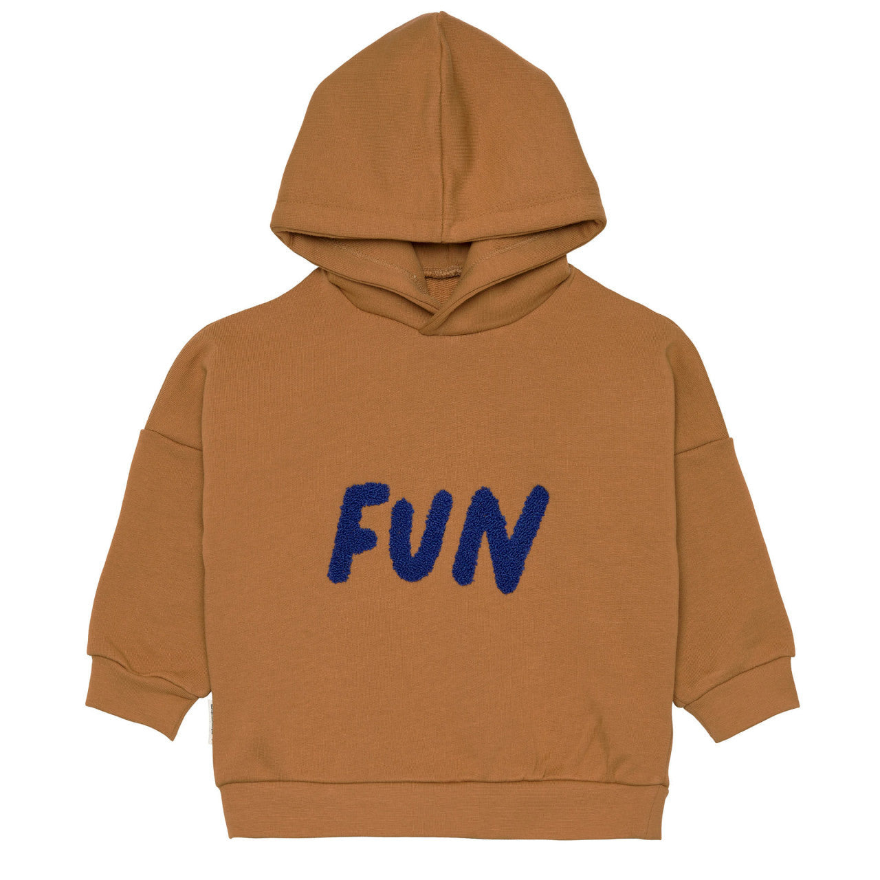 Hoodie Kinder - Bio Baumwolle, Little Gang, Fun Karamell
