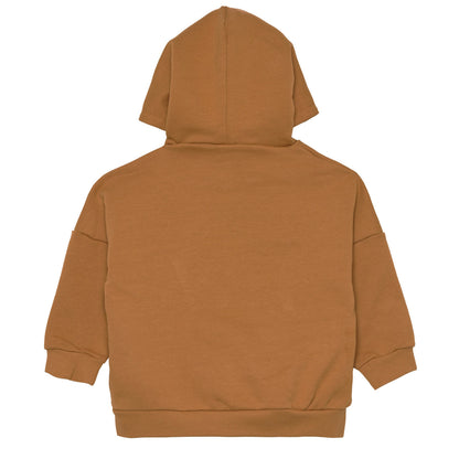 Hoodie Kinder - Bio Baumwolle, Little Gang, Fun Karamell