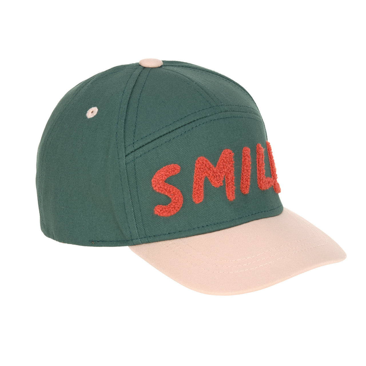 Basecap Kinder - Little Gang, Smile Grün