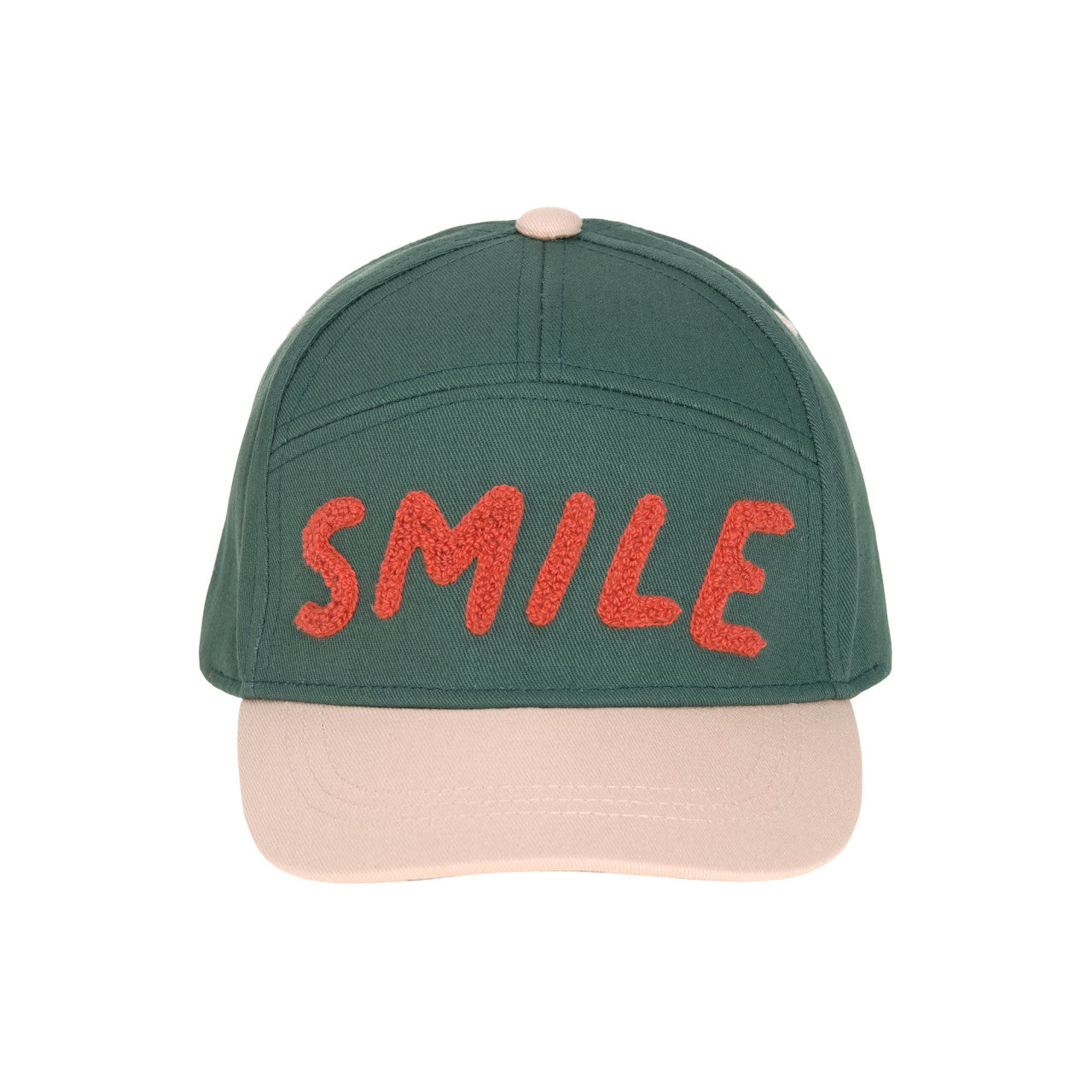 Basecap Kinder - Little Gang, Smile Grün