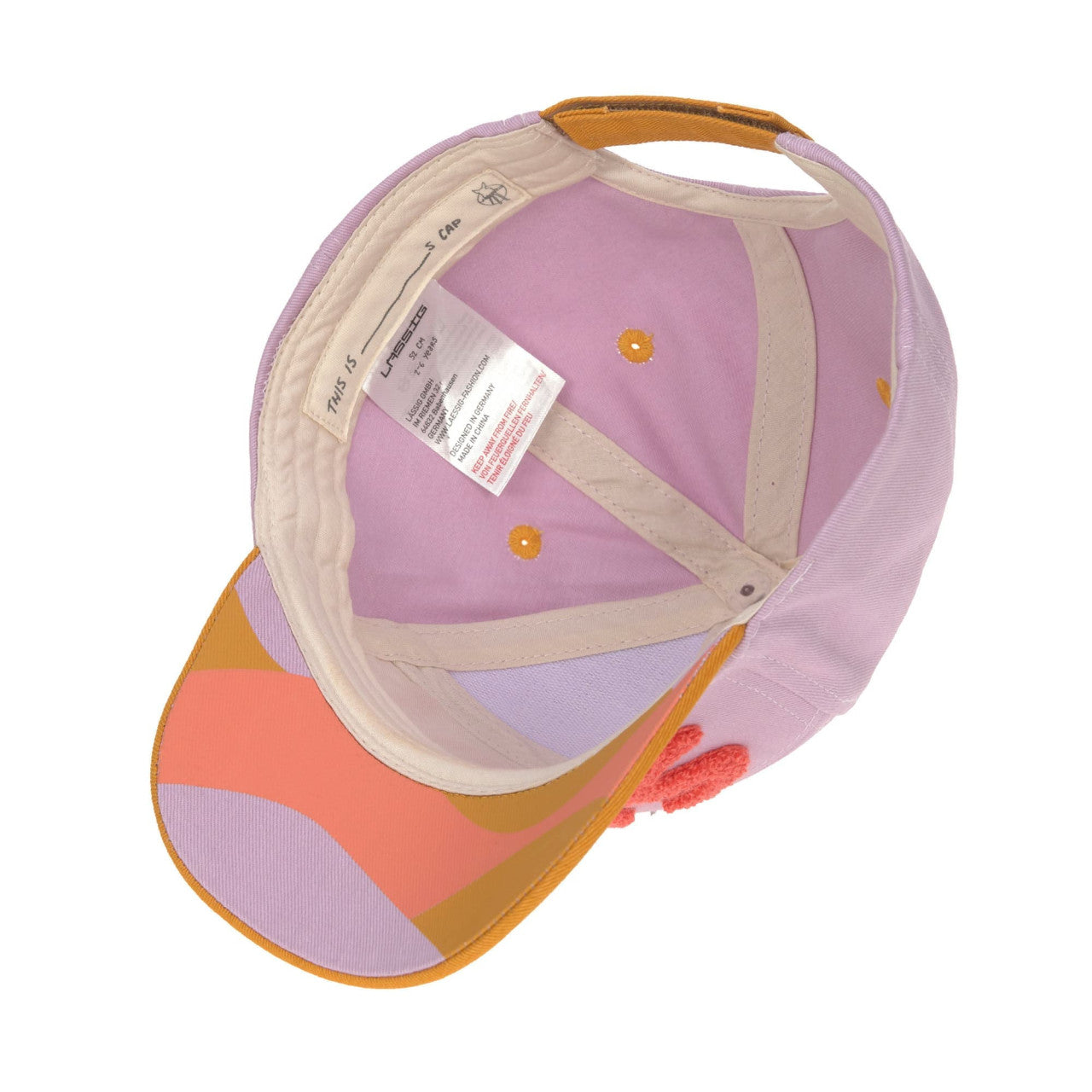 Basecap Kinder - Sun, Gold Lila