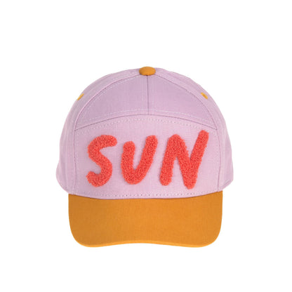 Basecap Kinder - Sun, Gold Lila