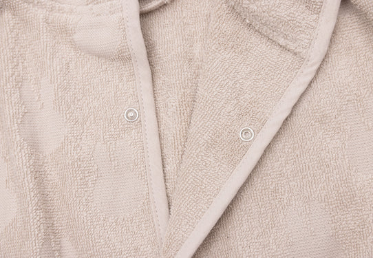 Bademantel Frottee 1-2 Jahre Miffy Jacquard - Nougat