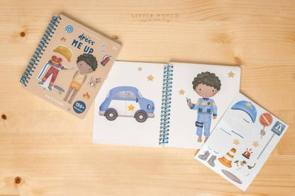 Stickerbuch Dress Me Up - Jim & Friends I Little Dutch