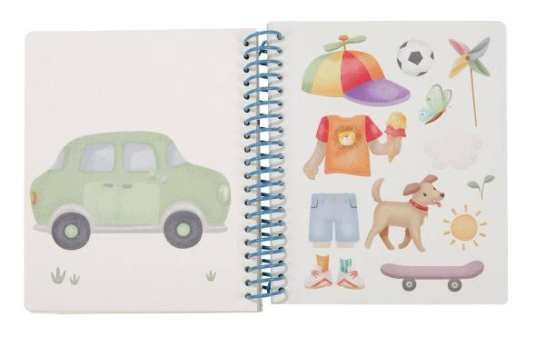 Stickerbuch Dress Me Up - Jim & Friends I Little Dutch