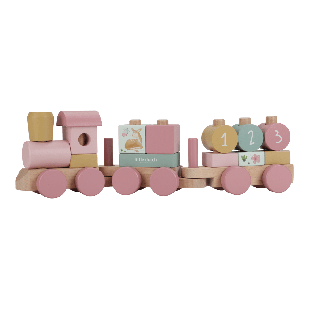 Holz Zug Fairy Garden "Zur Geburt" Little Dutch