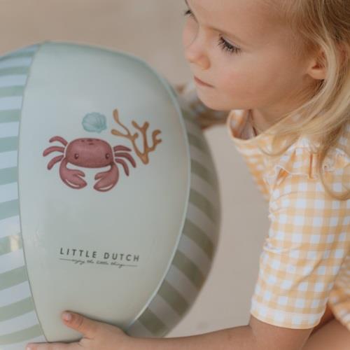 Little Dutch Strandball grün Fresh Greens 35 cm