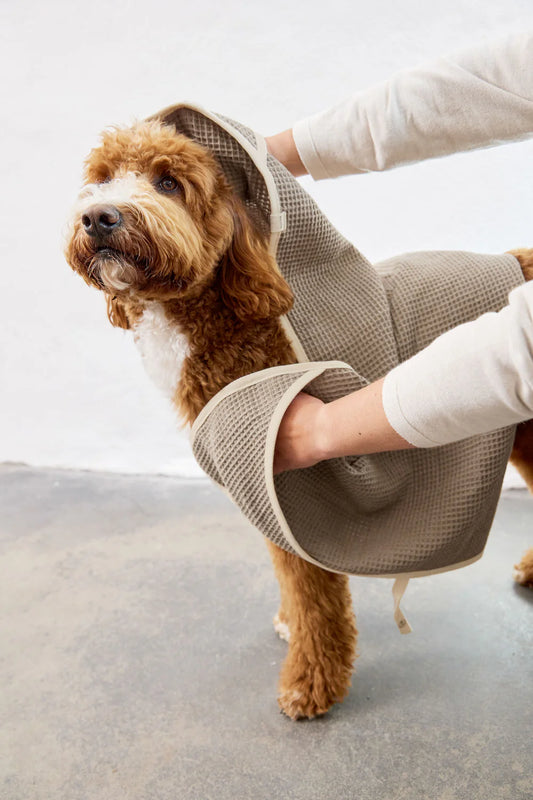 Hundehandtuch - Nobs, Taupe