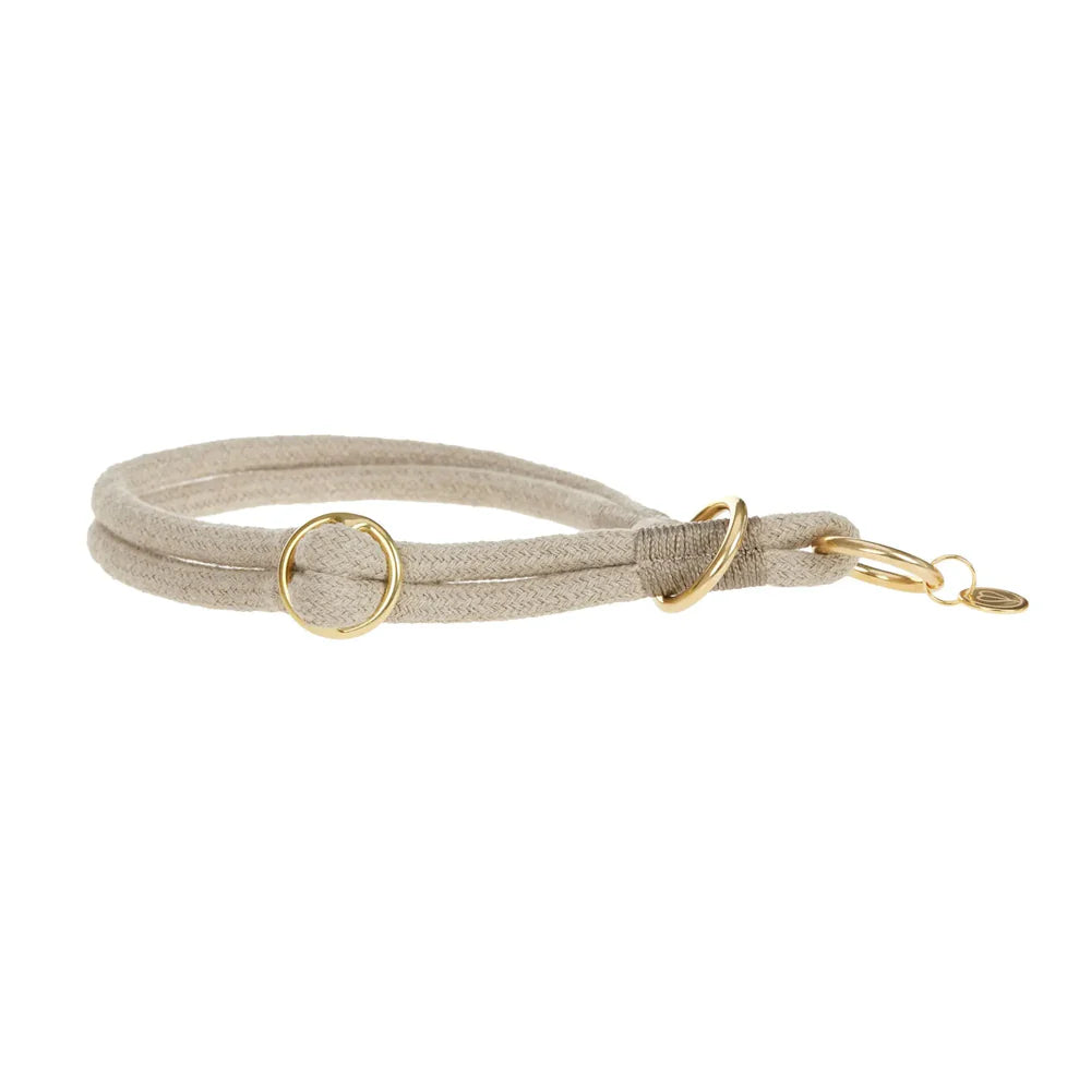 Hundehalsband Slim - Mila, Natur