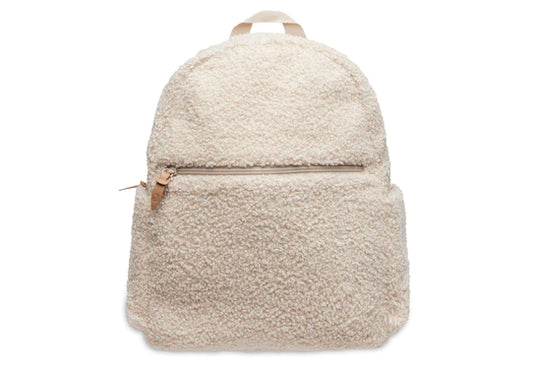 Wickeltasche Rucksack Boucle - Naturel