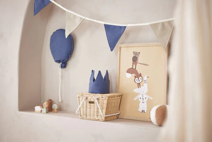 Ballon 25x50cm - Jeans Blue