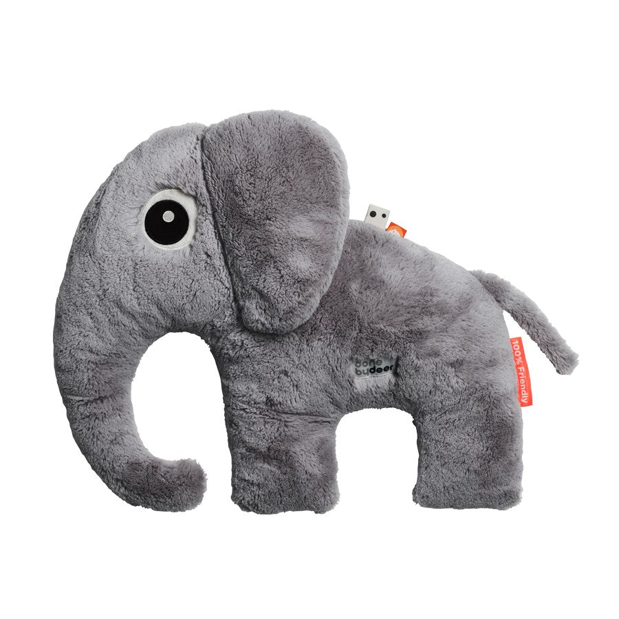 Done by Deer Kuscheltier Elphee der grau & große flauschige Elefant ca. 44 x 44 cm - Cuddle friend Elphee 30635