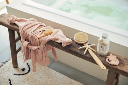 Bademantel 1-2 Jahre - Pale Pink