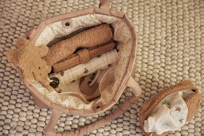 Wickeltasche 40x35x16cm - Biscuit