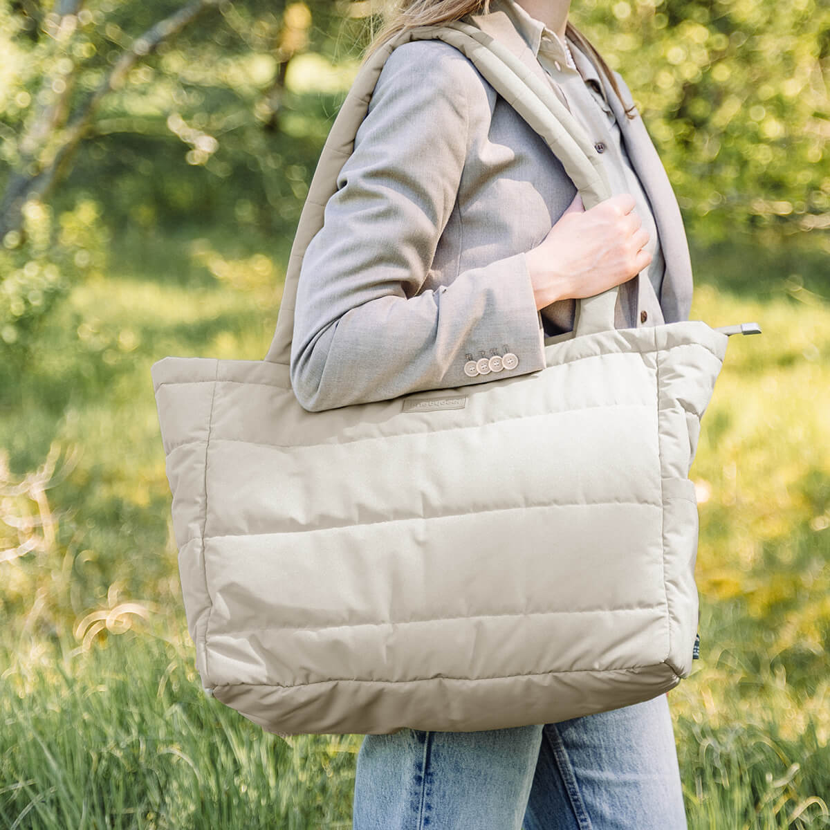 done by deer gesteppte Wickeltasche Tote Bag sand 7043999