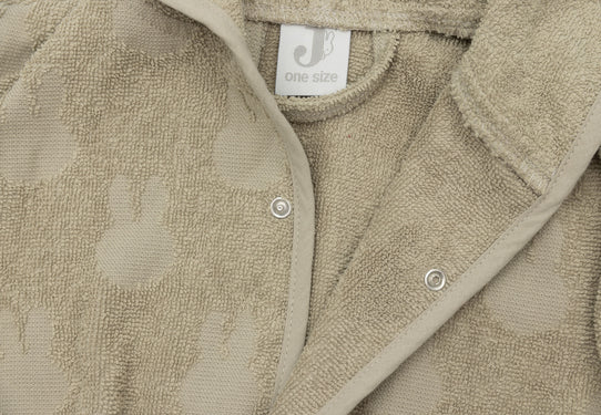 Bademantel Frottee 1-2 Jahre Miffy Jacquard - Olive Green