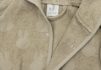Bademantel Frottee 1-2 Jahre Miffy Jacquard - Olive Green
