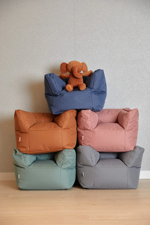 Kindersessel Sitzsack - Storm Grey