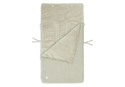 Fußsack für Autositz Kinderwagen Basic Knit - Olive Green