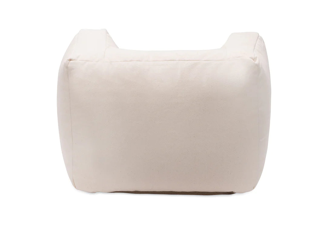 Kindersessel Sitzsack Twill - Natural