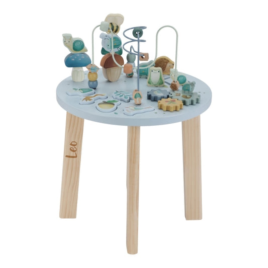 Aktivitätentisch Forest Friends Personaliesierung Jungs| Little Dutch