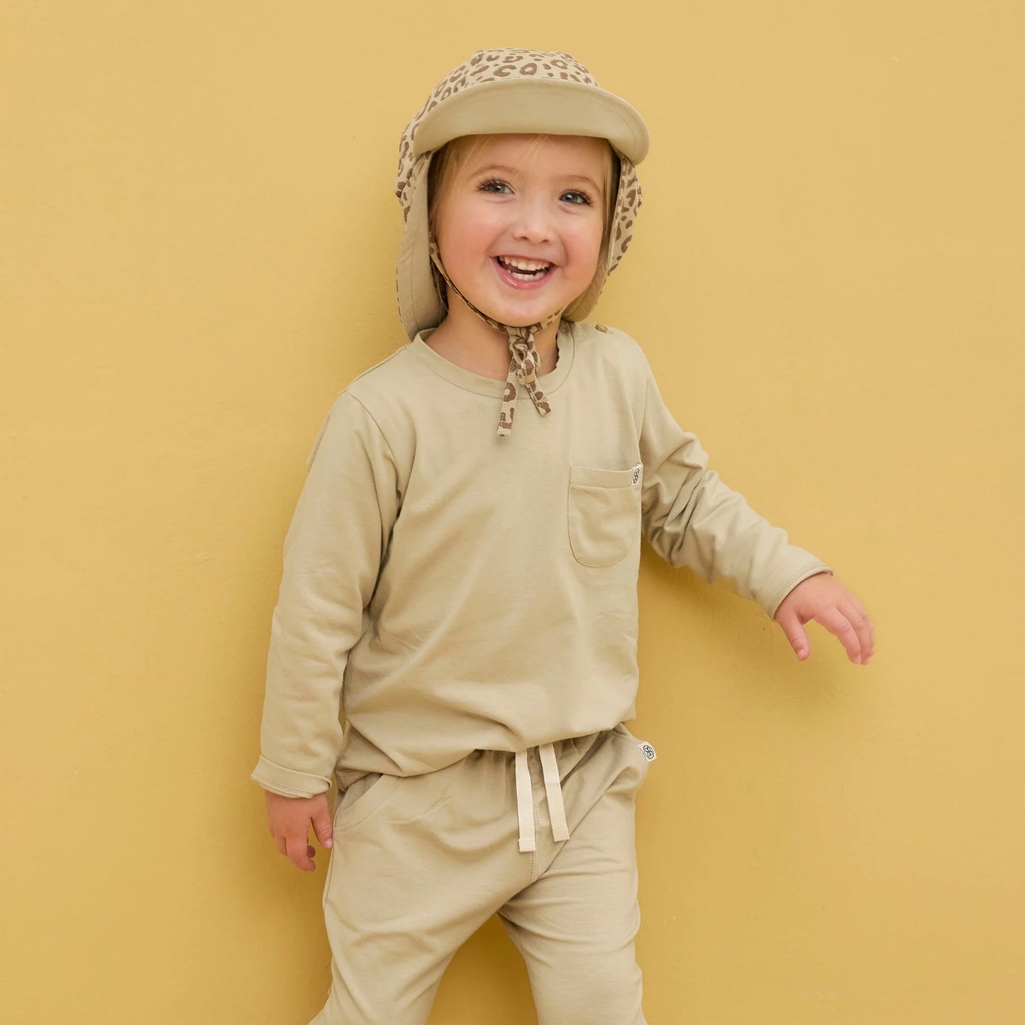 Cloby Langarmshirt in Sandy Beach UPF 50+