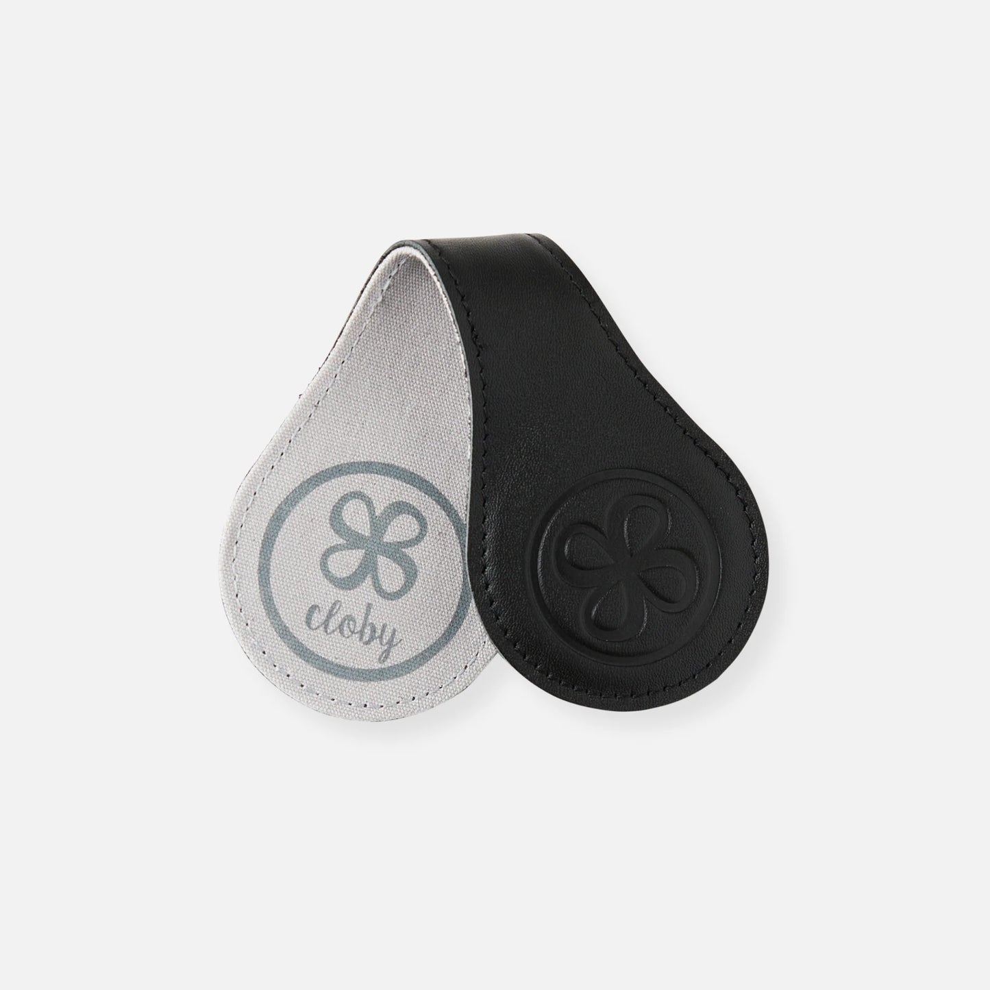 Cloby Magnetclips Schwarz (Leder)