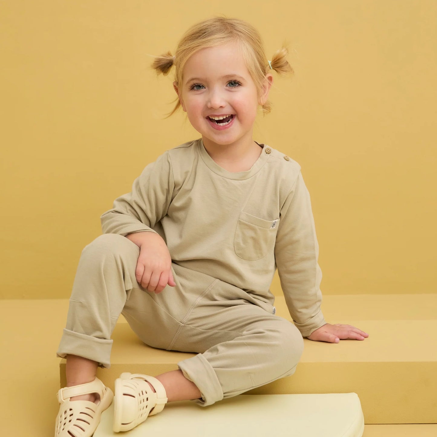 Cloby Langarmshirt in Sandy Beach UPF 50+