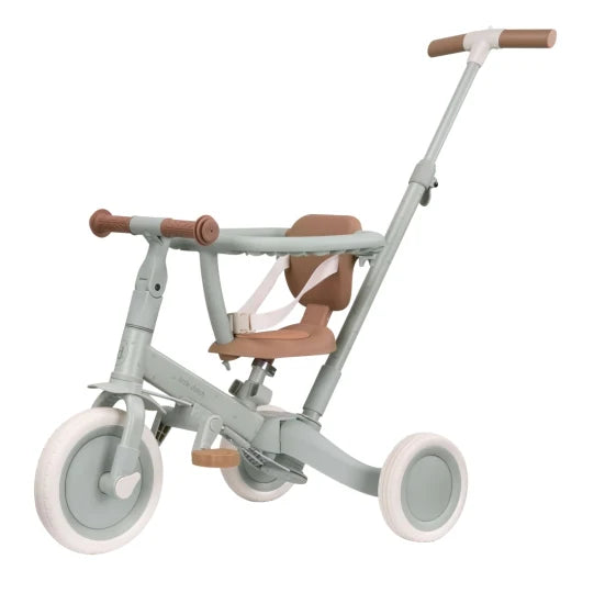 Dreirad 4 in 1 mit Griff Grün Green Leaf Little Dutch Vorbestellung: LIEFERUNG MITTE AUGUST