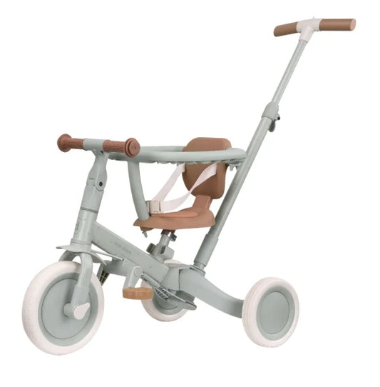 Dreirad 4 in 1 mit Griff Grün Green Leaf Little Dutch Vorbestellung: LIEFERUNG MITTE AUGUST