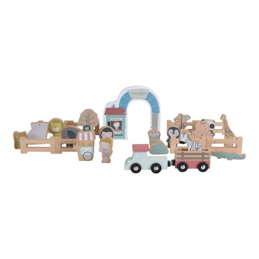 Railway Collection - Erweiterung Spielset - Zoo | Little Dutch