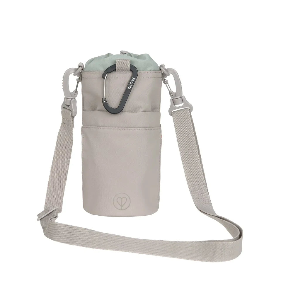 Flaschen- und Leckerlitasche - Boudi, Taupe