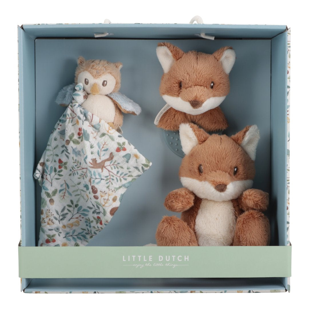 Geschenkset mit Kuscheltieren Forest Friends | Little Dutch
