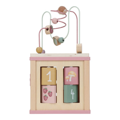 Holz-Aktivitäten-Würfel Fairy Garden | Little Dutch