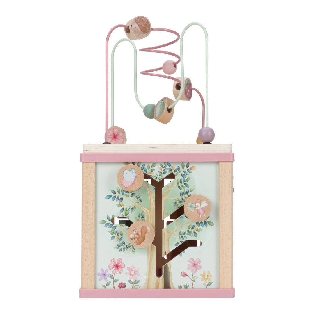 Holz-Aktivitäten-Würfel Fairy Garden | Little Dutch