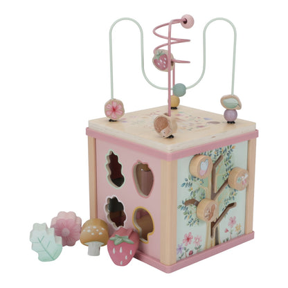 Holz-Aktivitäten-Würfel Fairy Garden | Little Dutch