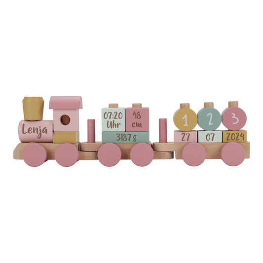 Holz-Zug Fairy Garden "Zur Geburt" | Little Dutch