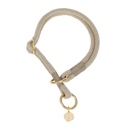 Hundehalsband Slim - Mila, Natur