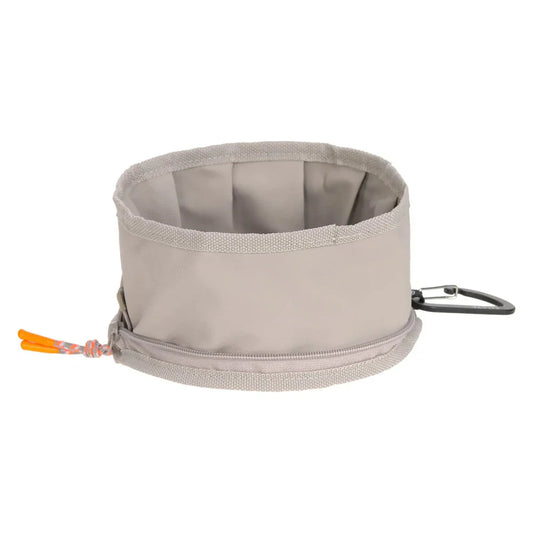 Leckerlibeutel Emma Taupe & Hundenapf Tura Taupe