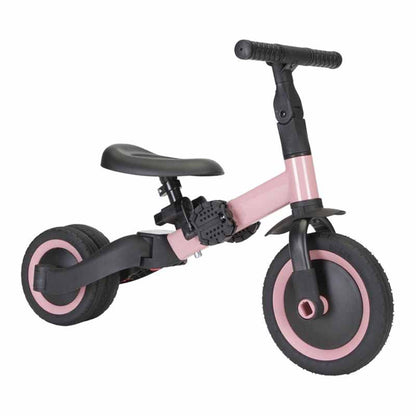 KAYA 4 in 1 Laufrad Dreirad rosa