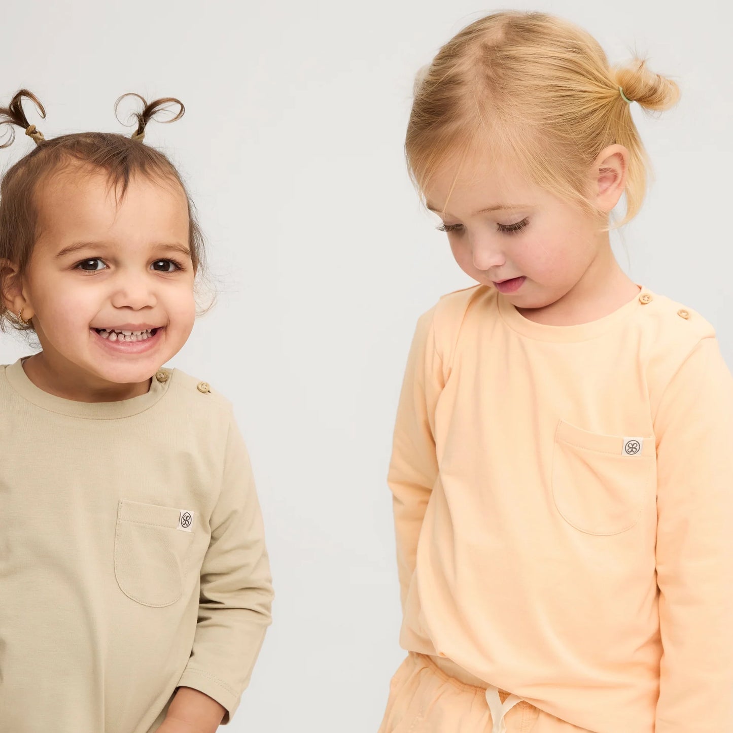 Cloby Langarmshirt in Peachy Summer UPF 50+