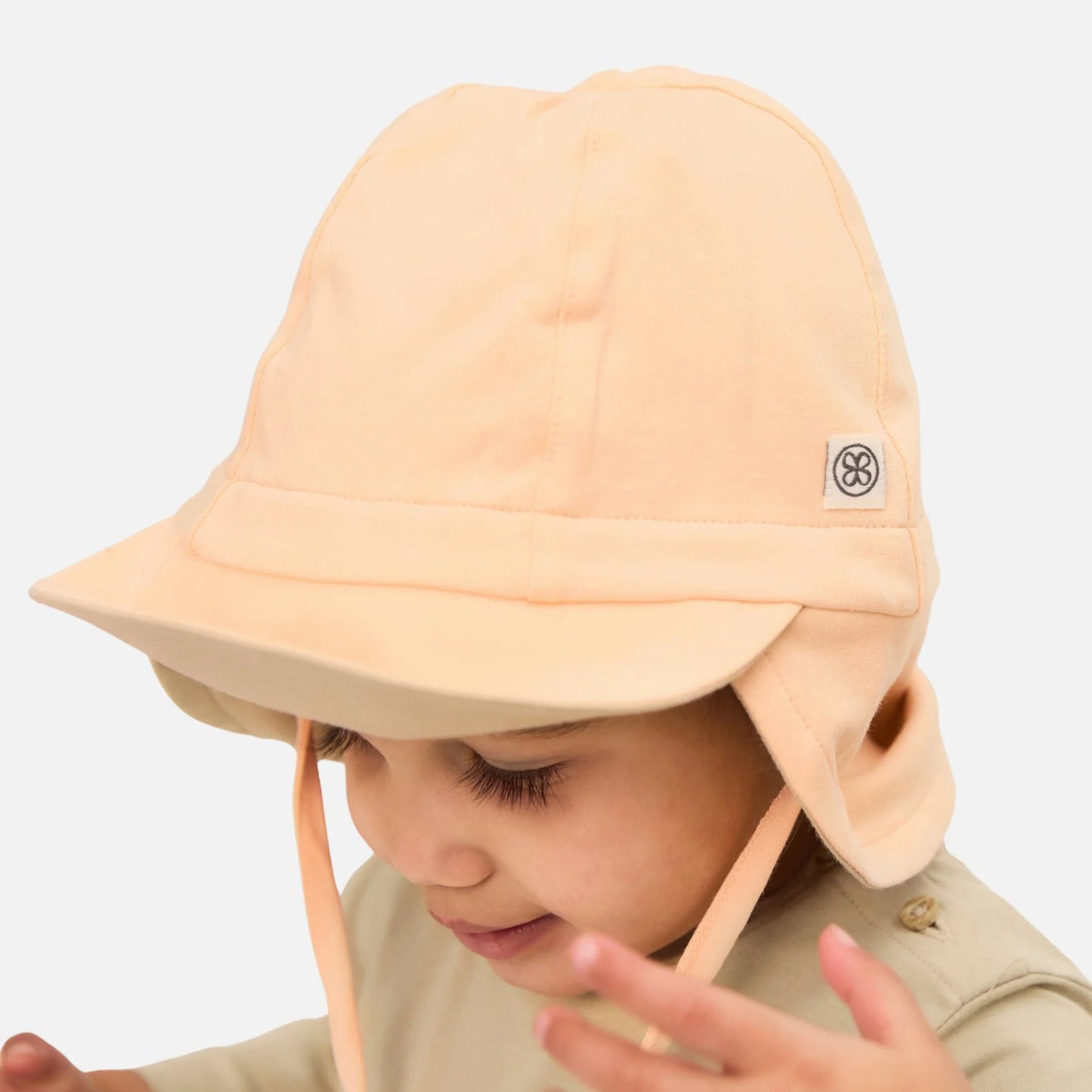 Cloby Sonnenhut in Peachy Summer/Sandy Beach UPF 50+