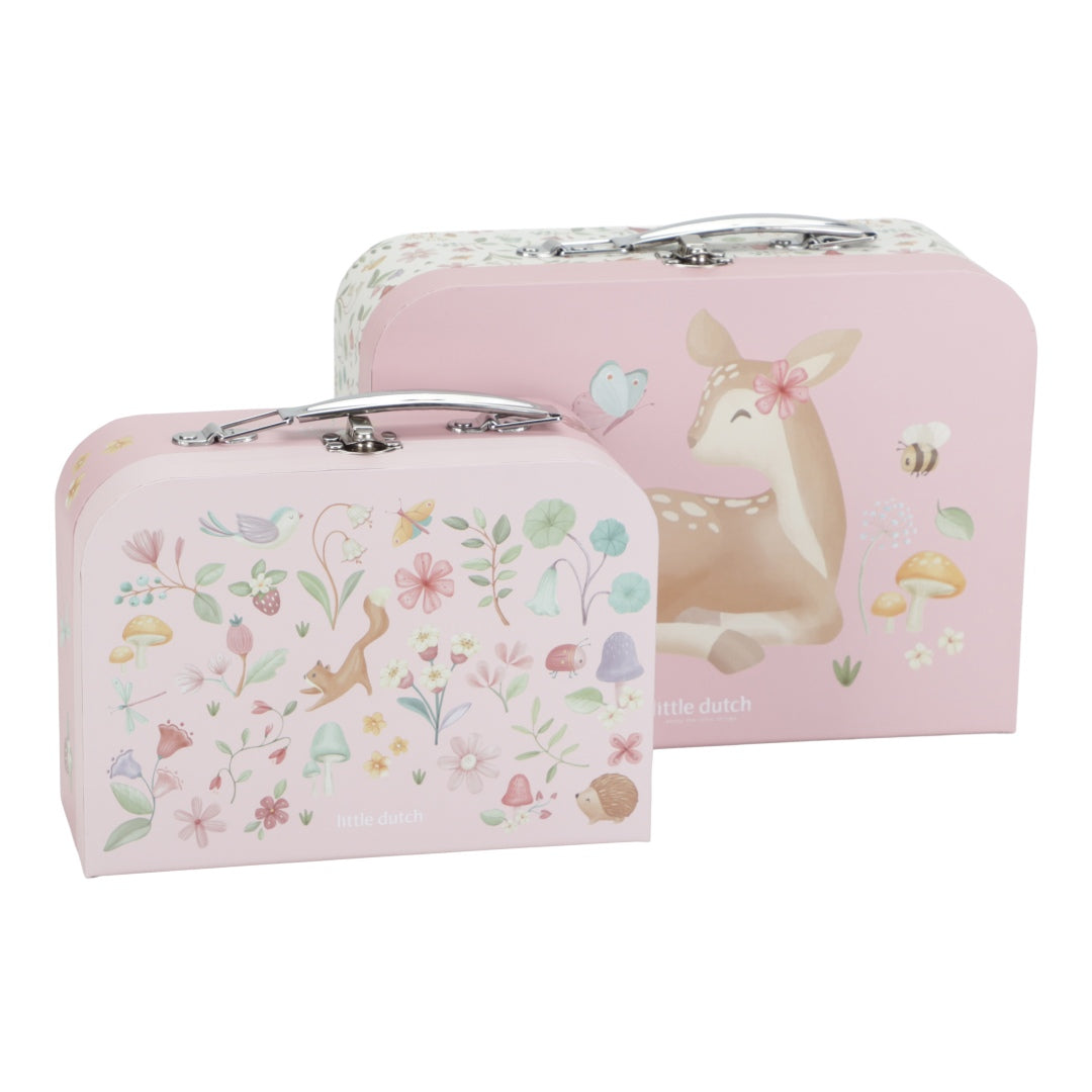 Kofferset Fairy Garden rosa | Little Dutch