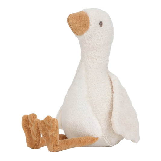 Little Dutch Kuschelgans 25 cm Weiß Little Goose Newborn Naturals