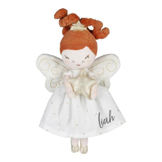 Kuschelpuppe Mia 20 cm, personalisiert | Little Dutch