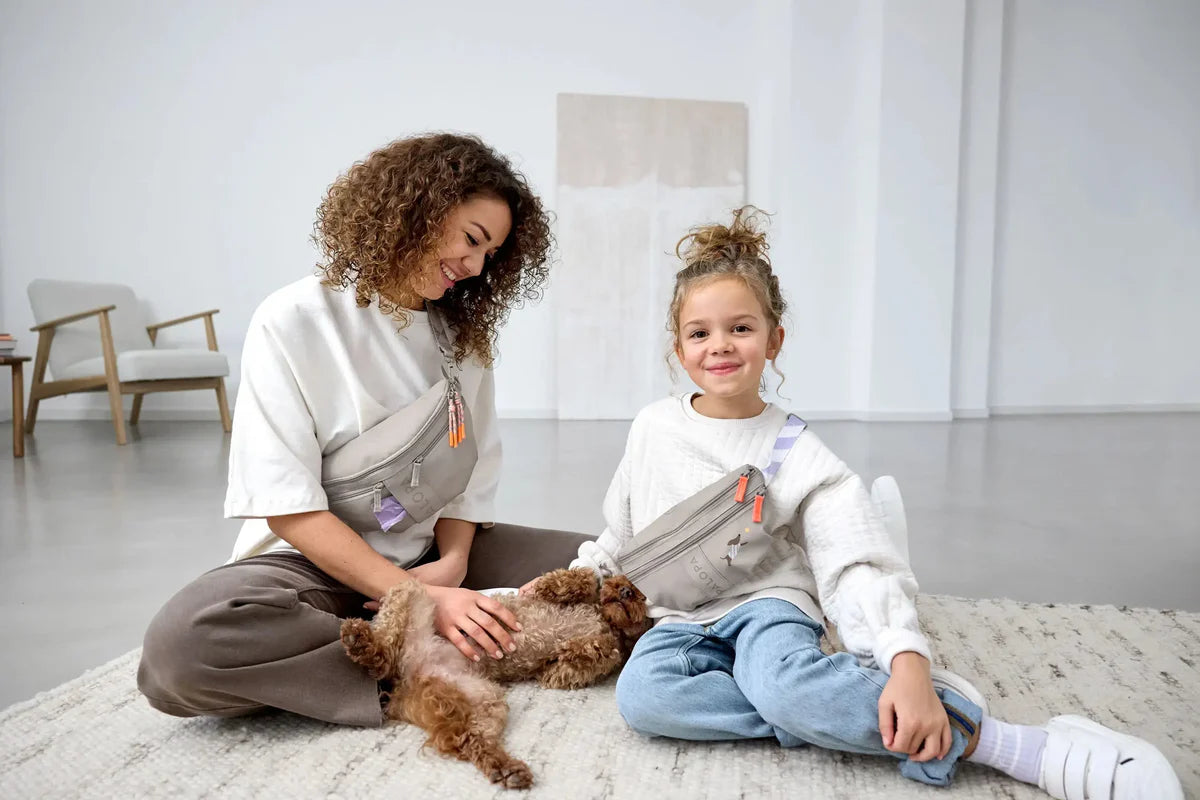 Leckerlibeutel Mini Enja Taupe