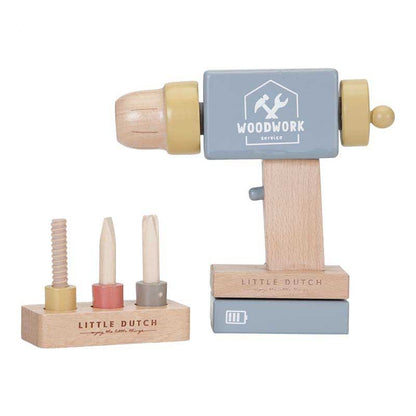 Little Dutch Holzbohrmaschine FSC LD7091 - die neue Kinderbohrmaschine
